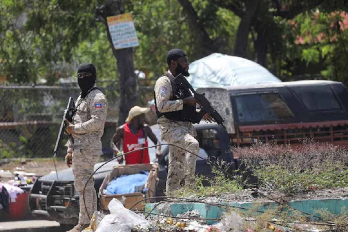 Taiwan embassy brings protective  equipment to Haiti security forces 