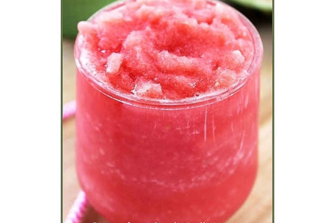 How to make Watermelon Slushies