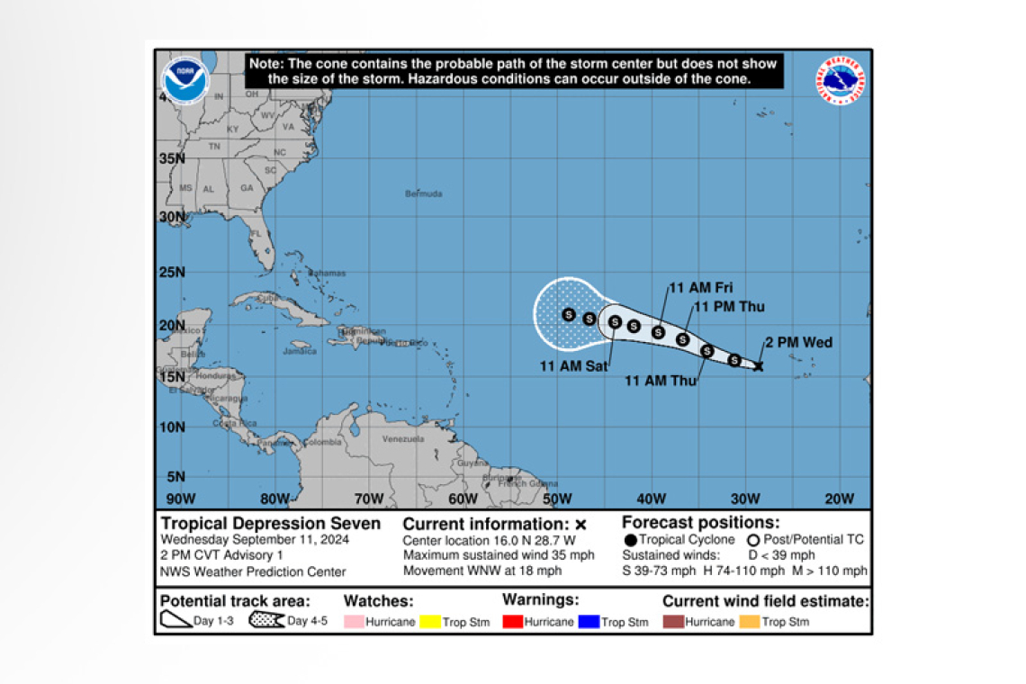 ...TROPICAL DEPRESSION FORMS OVER THE EASTERN ATLANTIC...