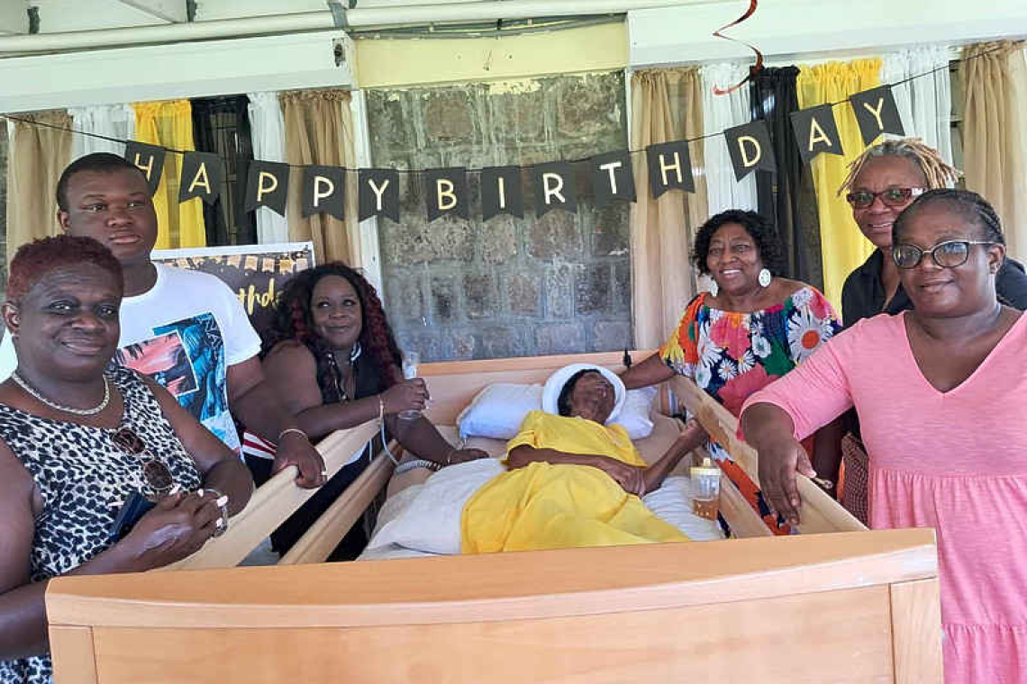 St. Eustatius’ oldest person  celebrates 105th birthday