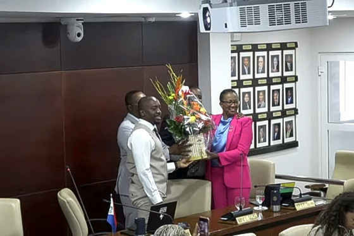    Jacobs praised for service as she  leaves Parliament, NA leadership