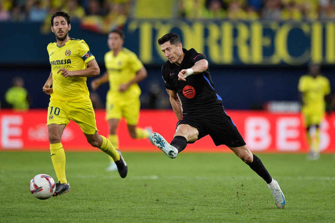 Unstoppable Barcelona thrash Villarreal 5-1  with Lewandowski, Raphinha doubles