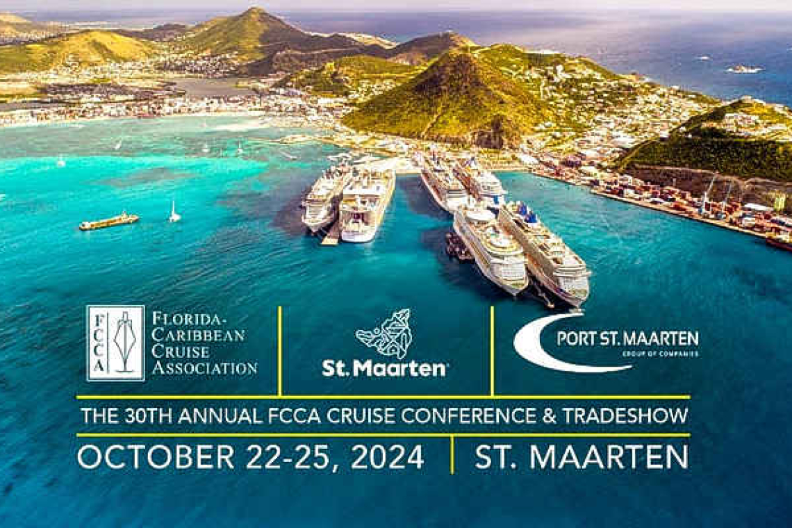 St. Maarten allocates $850,000 to hosting  2024 FCCA Cruise Conf. and Trade Show