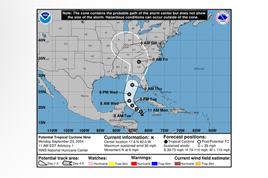 ...DISTURBANCE FORECAST TO STRENGTHEN OVER THE NEXT FEW DAYS...