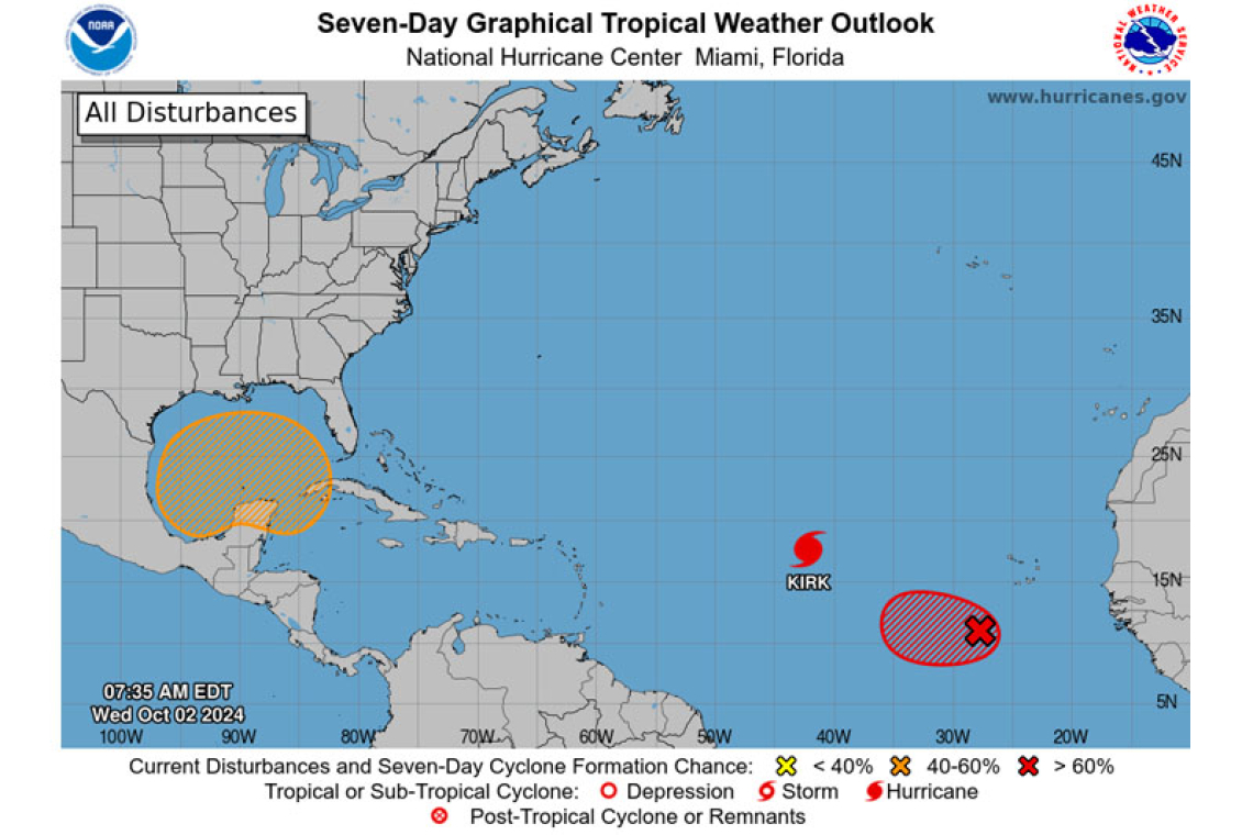 Tropical Weather Outlook for the North Atlantic...Caribbean Sea and the Gulf of Mexico