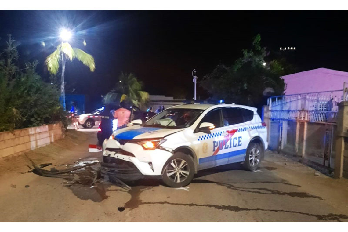 High-speed chase ends in head-on    crash with police car on Arch Road  