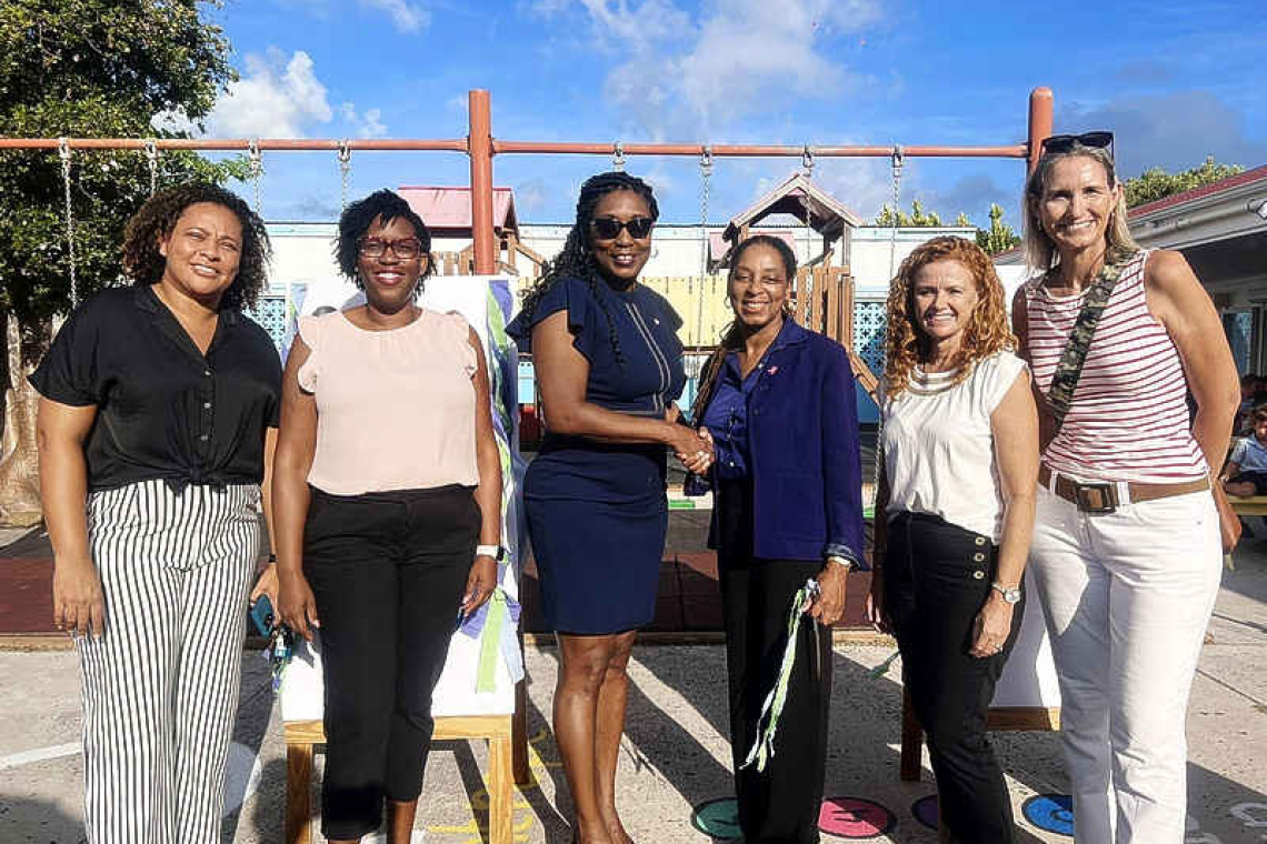 VSA minister opens Health & Hygiene  Week at Sister Regina Primary School