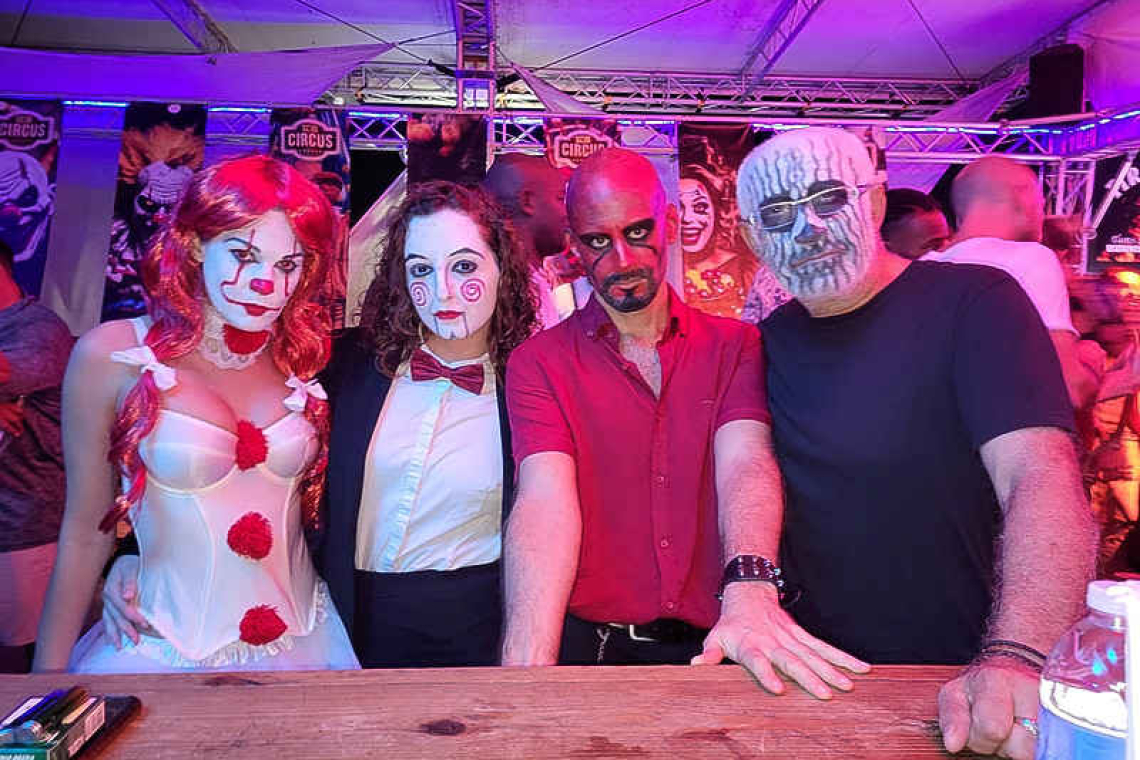 Spooktacular parties @ Soggy Dollar Bar