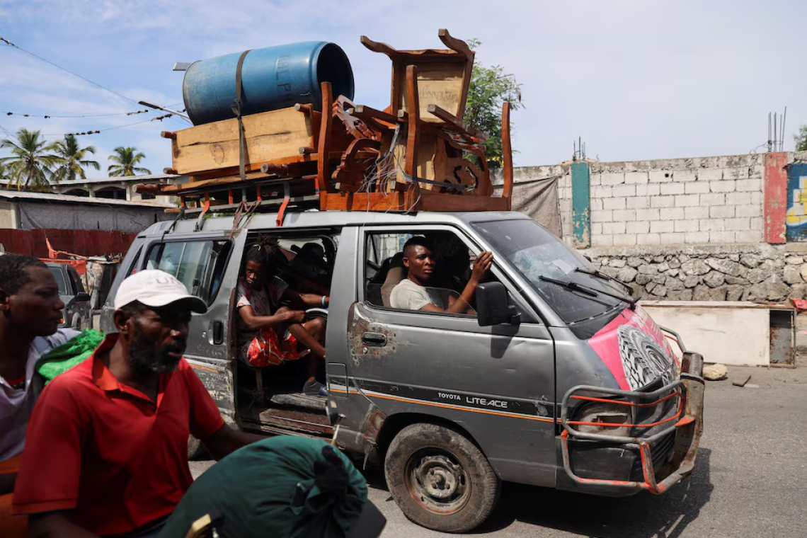 More than 10,000 Haitians flee  gang attacks in past week – UN 