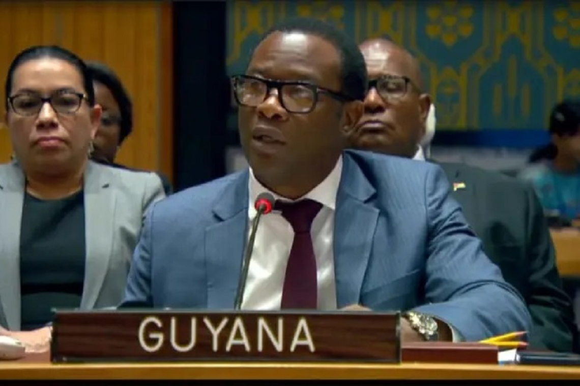 Todd to UNSC: Guyana remains deeply  troubled by ongoing situation in Gaza