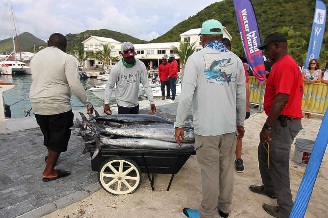 “Pa Kouri” champion boat at the 13th Wahoo Tournament