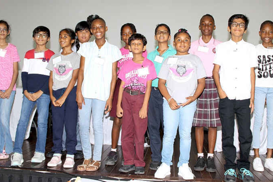 12 pupils to advance to  Spelling Bee Semi-Finals