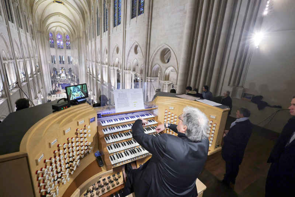 France says 'merci' as Notre-Dame  Cathedral rises from ruins of fire