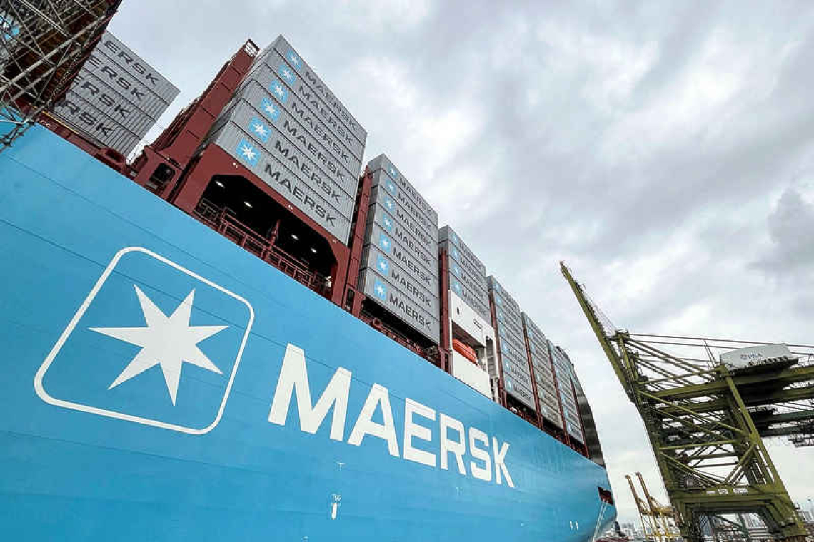 Maersk sees global container volumes rising as much as 7% in coming year