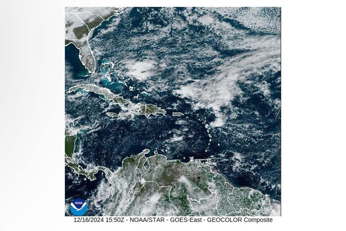 PUBLIC WEATHER FORECAST FOR ST. MAARTEN