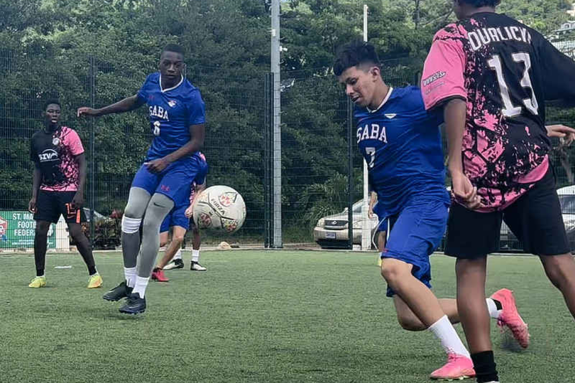 Saba Warriors shine in  U-17 6v6 Friendlies   