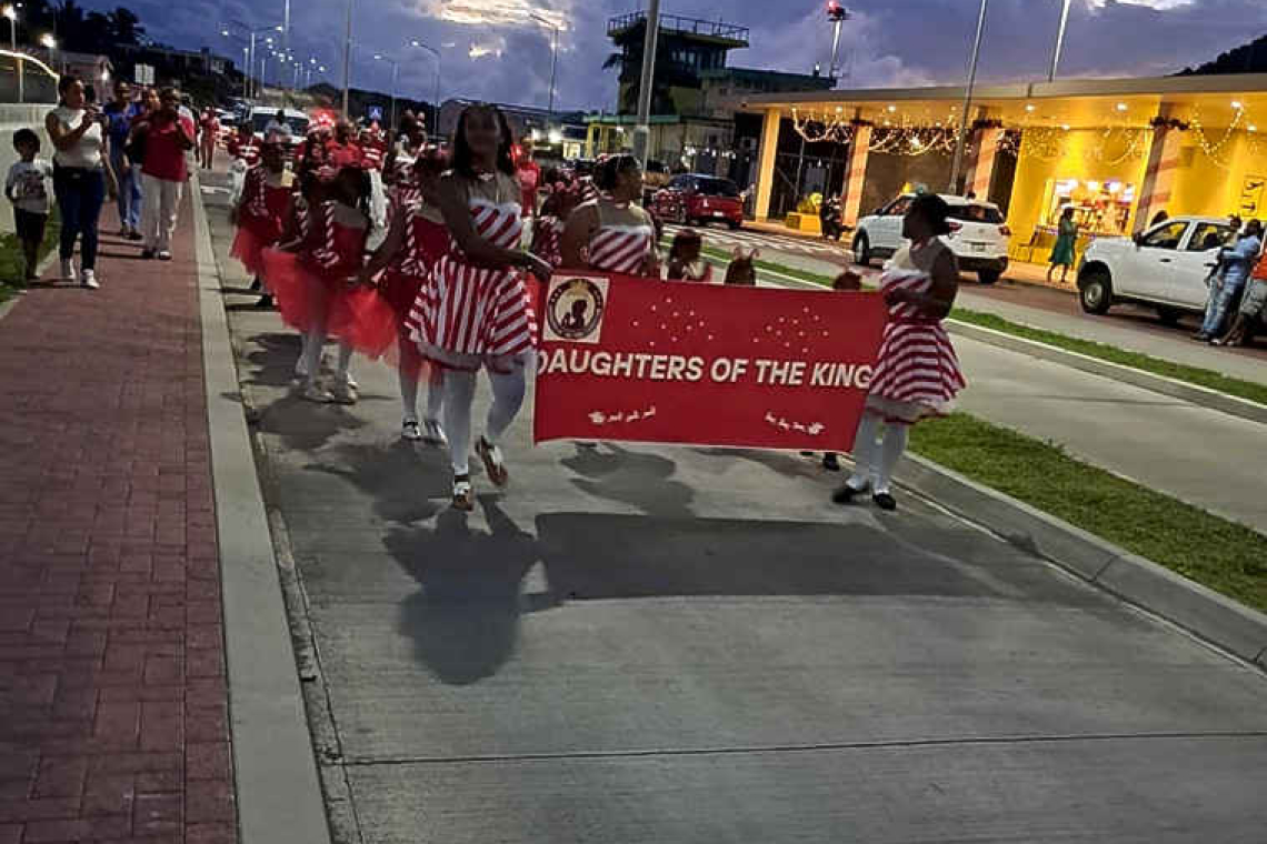 St. Eustatius Red and White Parade  celebrates 15 years of holiday cheer