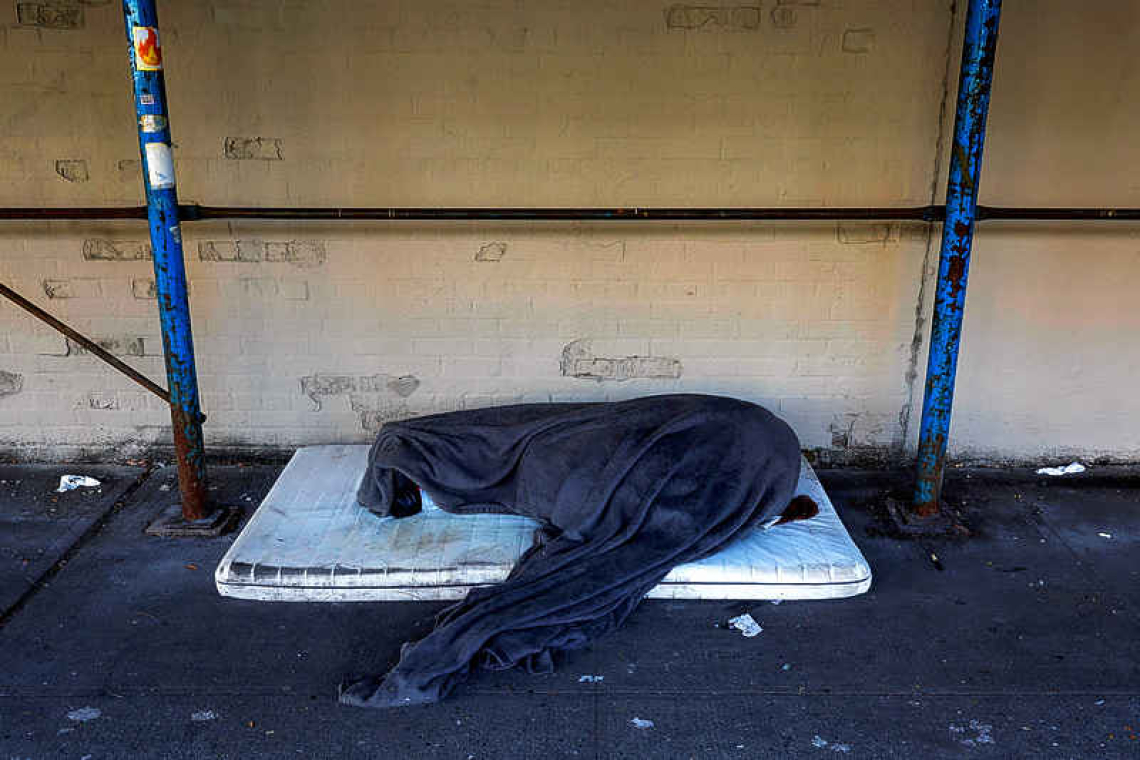 Homelessness rose by record  18% in latest annual US data