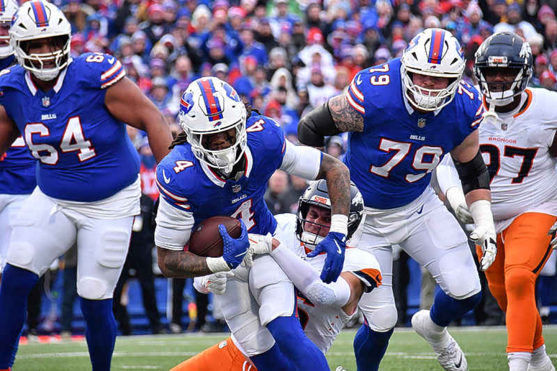 Bills pull away from Broncos, face Ravens in divisional round