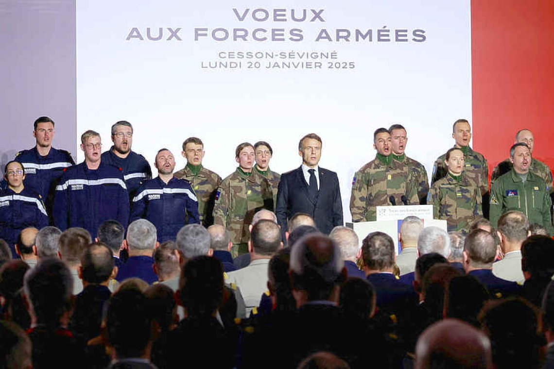 Macron warns Europe it can't depend only on US weapons