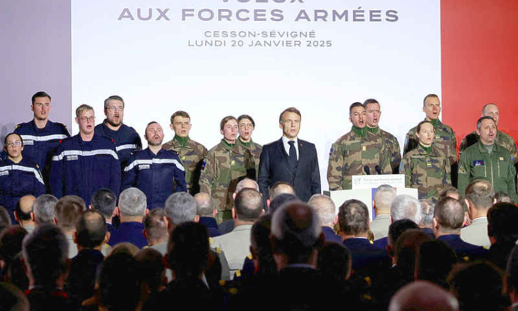 Macron warns Europe it can't depend only on US weapons