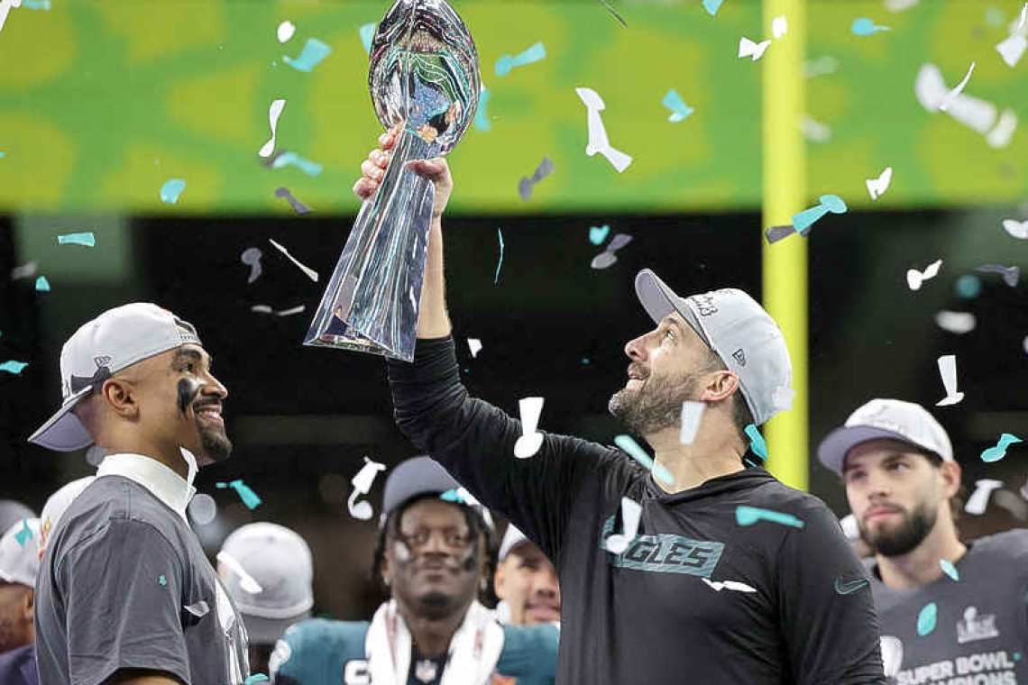 Eagles stymie Chiefs, fly to 40-22 victory in Super Bowl LIX