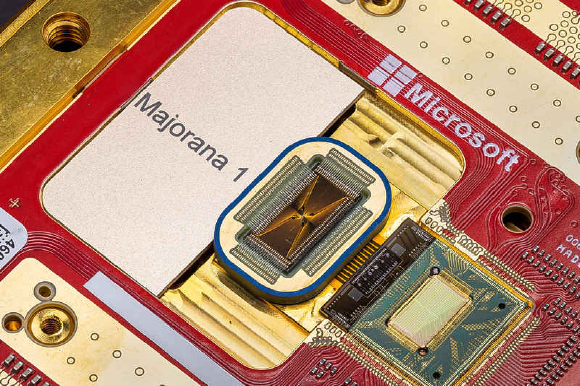 Microsoft creates chip it says shows quantum  computers are now 'years, not decades' away