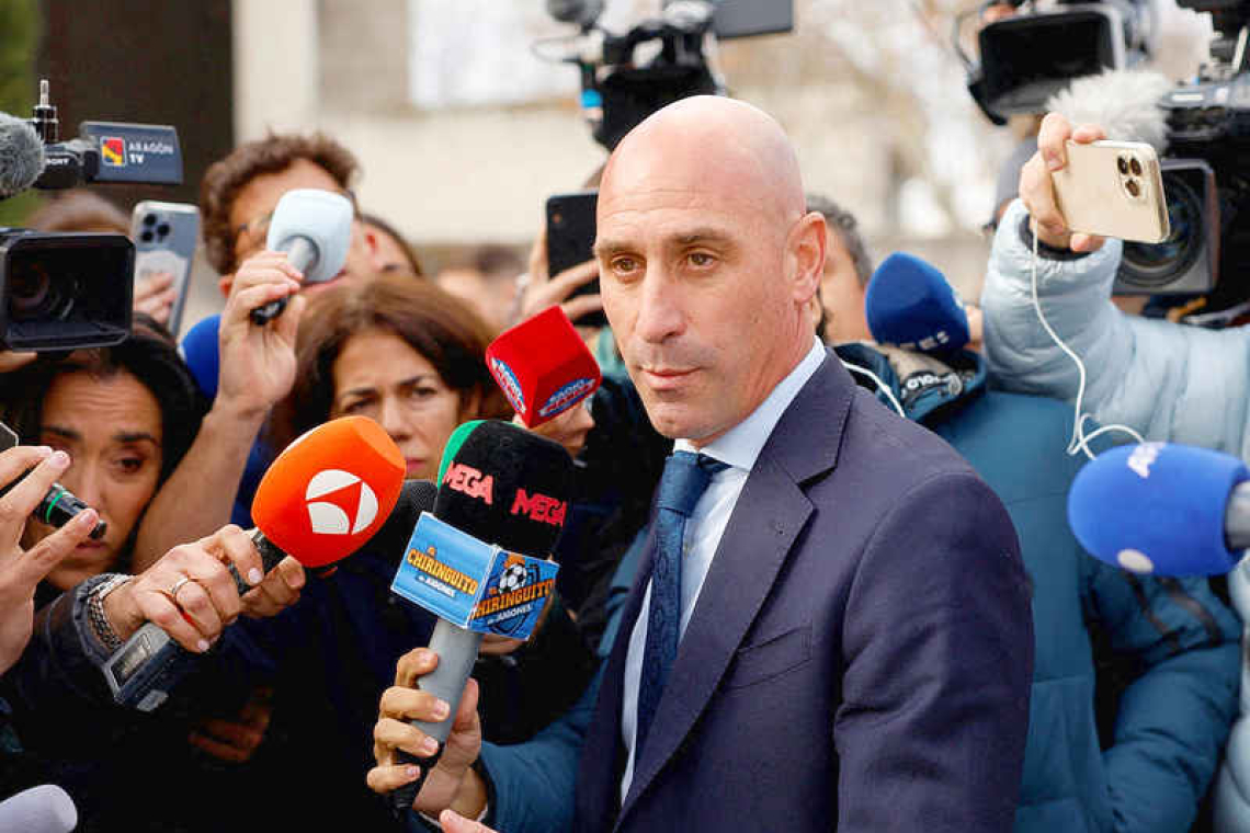 Spanish former soccer boss sentenced  to pay fine over kiss without consent