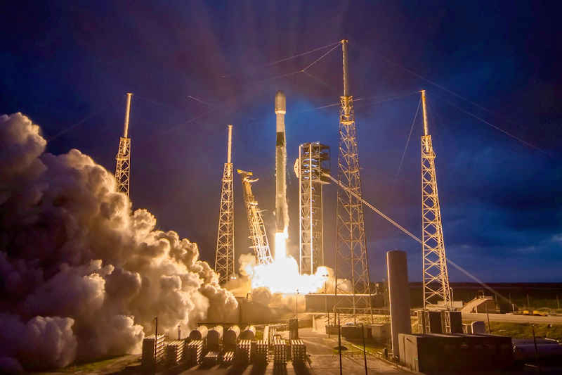       Bahamas makes giant leap into space  welcoming first intl. SpaceX landing