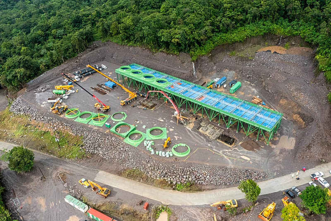 Dominica’s geothermal power plant  on track for Christmas completion